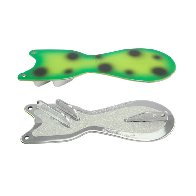 (SD70506-8) SPIN DOCTOR FLASHER 8 TWO FACE GLOW FROG