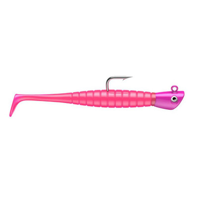 Ice Fishing Lure, Ice Jig, Dynamic Lures TROUT ATTACK Swim-Jig (Glow)