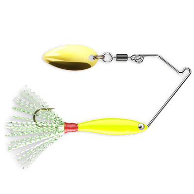 Dynamic Lures Trout Spinnerbait Chartreuse