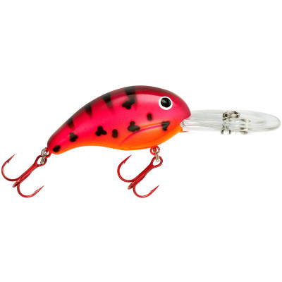 Vintage Pre Pradco Bandit 300 Series Crankbait Lure - Brown Craw Orange  Belly