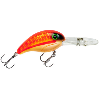 Bandit Crank 300-Series 2-Inch Pearl Red Eye 8 to 12-Feet Deep