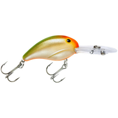 Bandit 3D44 300 Series Crankbait, Red Finish, Topwater Lures