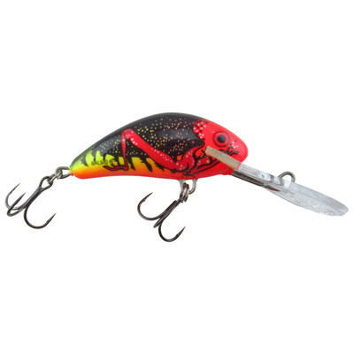 Salmo Floating Hornet Crankbait Fire Bug