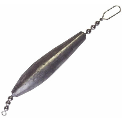 Beau Mac Inline Sinkers, 1/8 oz, Silver