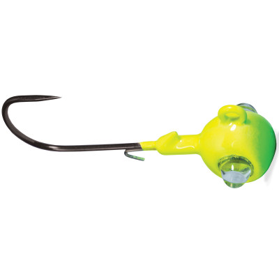 Kalin's Rattlin' Google Eye Jigs Chartreuse-Green