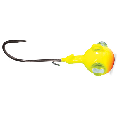 Kalin's Rattlin' Google Eye Jigs Chartreuse-Orange