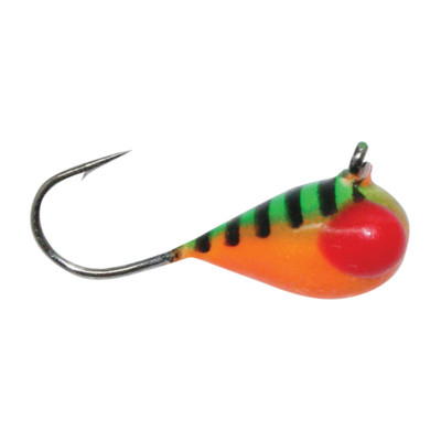 Custom Jigs & Spins Chekai Tungsten Jig Orange Puffer