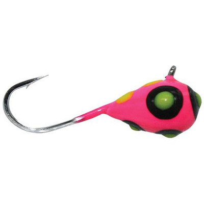 Custom Jigs & Spins Magnum Chekai Tungsten Jig Pink Clown