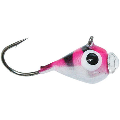 Custom Jigs & Spins Glazba Tungsten Jig Pink Tiger Glow