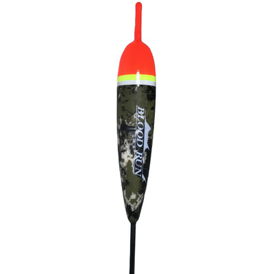 Blood Run Tackle Balsa Float Fast Deep; 5.5 G; Smoke