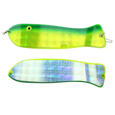 O'Ki Tackle Kingfisher II Flasher Green Jellyfish Yellow Green Mist