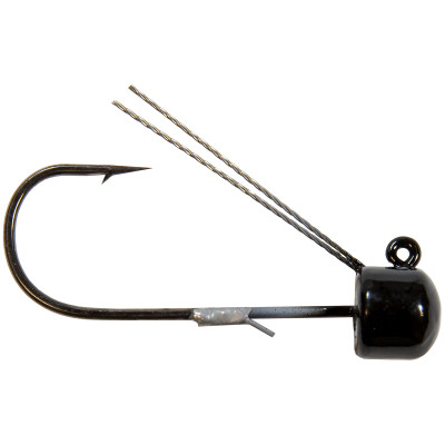 Z-Man Power Finesse Shroomz Weedless Jig Heads Black