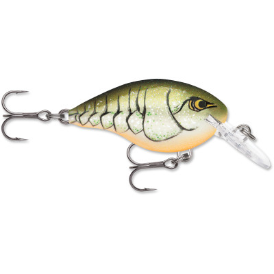  Rapala Dives-to 06 Live Pumpkinseed Lure, Multi, One