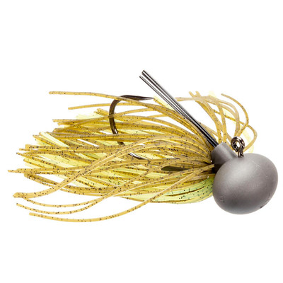 Keitech Model II Tungsten Football Jig - 3/8 oz / Black