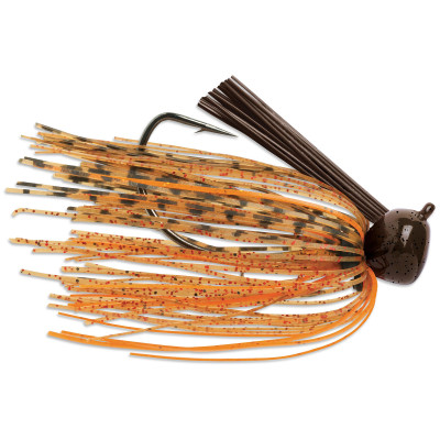 Terminator Weedless Football Jig Pumpkin Orange