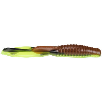 Strike King KVD Fat Baby Finesse Worm - Pro Blue Neon