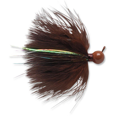 VMC Dominator Marabou Jig Brown