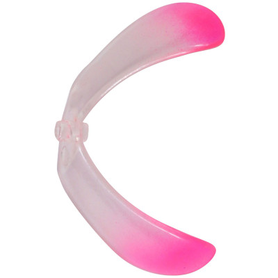 Northland Butterfly Blades Clear Tip Pink