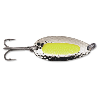 Blue Fox Pixee Spoon Nickel-Fluorescent Yellow