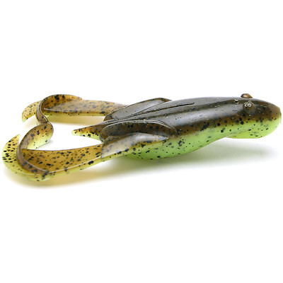 Zoom Lizard Fishing Bait, Green Pumpkin, 6”, 9-pack, Hard Baits 