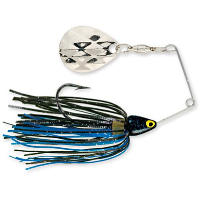 Strike King Mini-King Spinnerbait Black-Blue