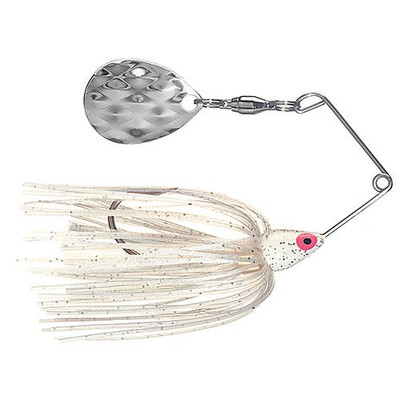 Strike King Mini-King Spinnerbait White-White