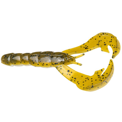 Strike King Rage Tail Craw Soft Bait Green Pumpkin-Pearl Belly