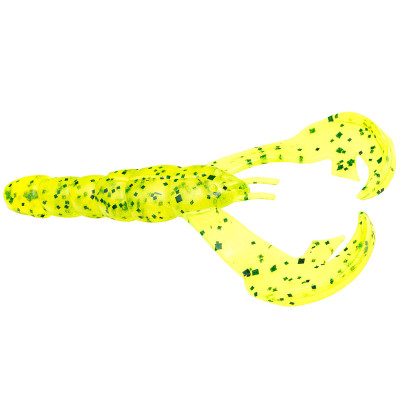 Strike King Rage Tail Craw Soft Bait Chartreuse Pepper