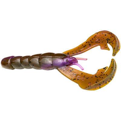 Strike King Rage Tail Craw Soft Bait Green Pumpkin Purple Swirl