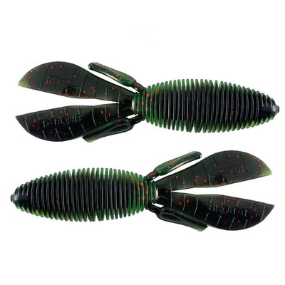 Missile Baits D Bomb Soft Bait Black Neon