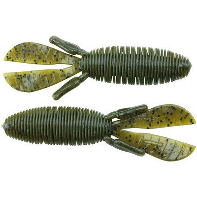 Missile Baits Baby D Bomb Soft Bait Green Pumpkin