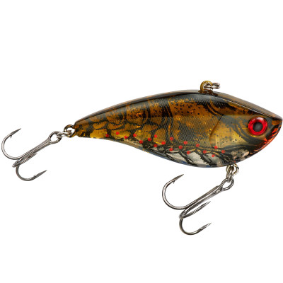 Booyah Baits Hard Knocker Lipless Crankbait Ghost Green Craw