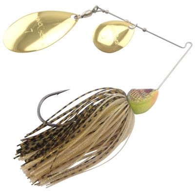 River2Sea Ish Monroe Bling Colorado / Indiana Spinnerbait Golden Shiner; 1/2 oz.