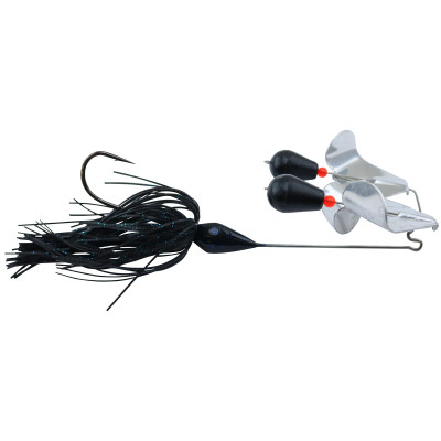 Accent High Rider B2 Buzz Double Buzzbait (1/4oz) Black