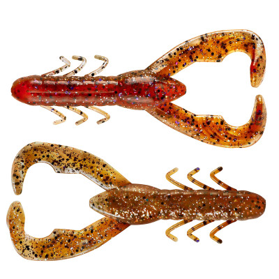  Yum Lures YCW302 Christie Craw Soft Bait, Watermelon Red Flake  : Sports & Outdoors