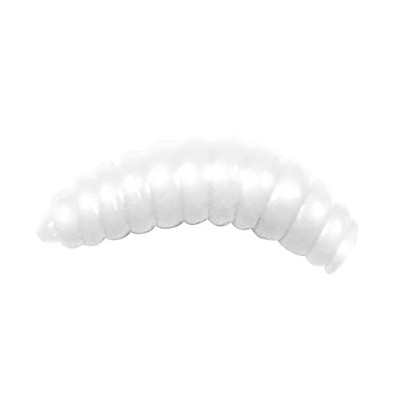 Lunkerhunt Wax Worm Bait Jar White