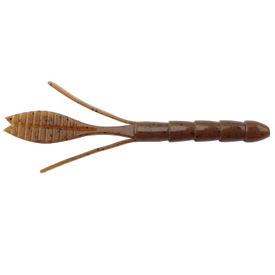 Zee Bait Co. Bamboo Bomber S Soft Bait Brown Pumpkin