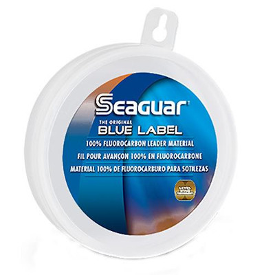 Seaguar Blue Label Fluorocarbon Leader - 100 yd. Spool - 25 lb. - 0.435 mm.  - Clear - Melton Tackle