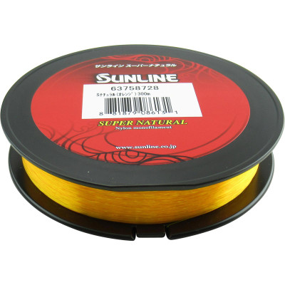 Sunline Super Natural Monofilament Orange 330 Yards 12 Pound