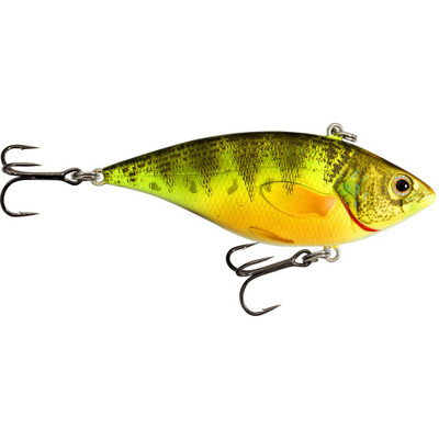 LIVETARGET Yellow Perch Rattlebait Fluorescent UV