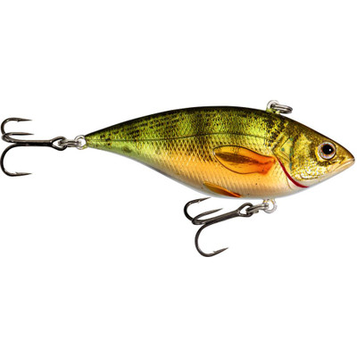 LIVETARGET Yellow Perch Rattlebait Metallic Gloss