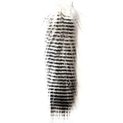 Fair Flies Fly Fur White Barred Black