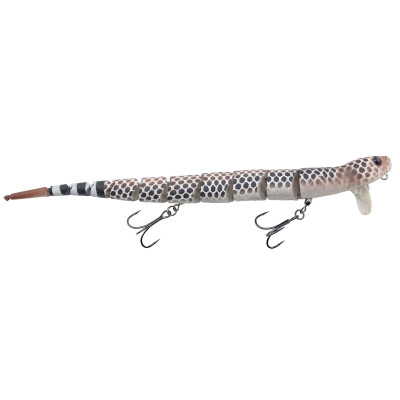 3D Wake Snake 12 Brown Chrome (Brown Chrome) WS-300-BR 