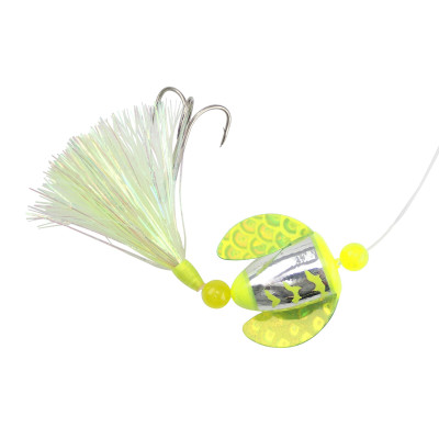 Rapture Trolling Flies Lake Trout Rig Yellow Fern UV