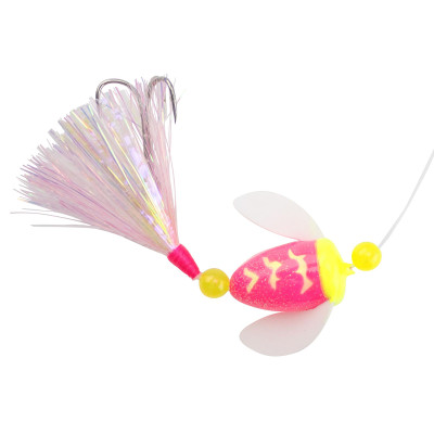 Rapture Trolling Flies Lake Trout RIG: Pink Sting UV