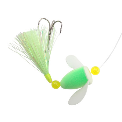 Rapture Trolling Flies Lake Trout RIG: Green Dude Glow