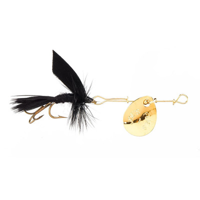 Joe's Flies Short Striker Classic Spinner Black Gnat