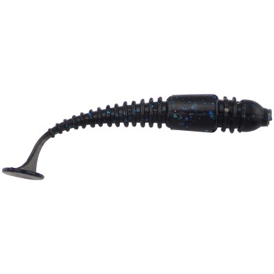 Eurotackle Micro Finesse B-Vibe Black; 2 in.