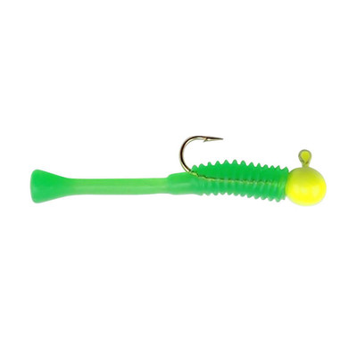 Cubby Mini-Mite Jigs Yellow-Green