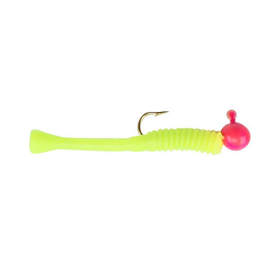 Cubby Mini-Mite Jig & Tail Pack - Pink/White